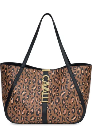 Roberto Cavalli Textured Structured Shoulder Bag