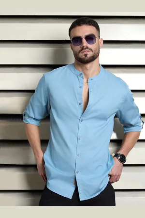 High Star Men Standard Opaque Casual Shirt