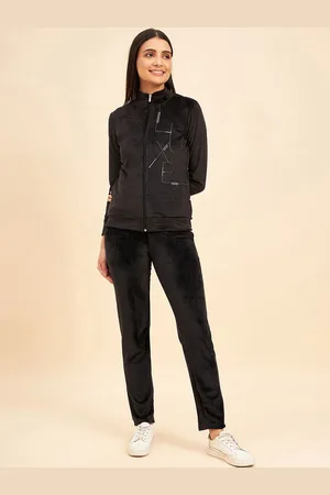 Sweet Dreams Women Mock Collar Tracksuits