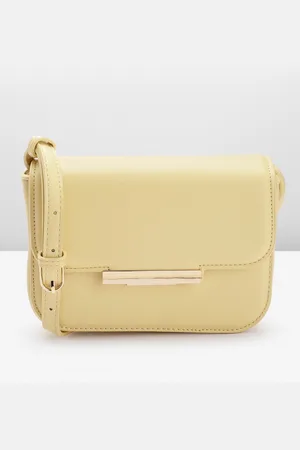 MANGO Structured Sling Bag