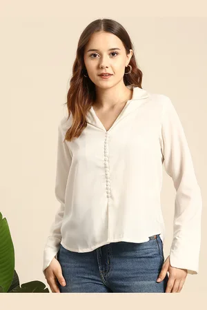 Mast & Harbour Shirt Style Top
