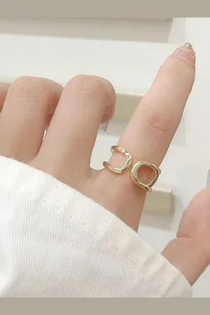 Salty Gold Plated Finger Ring