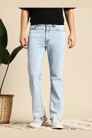 Mast & Harbour Men Bootcut Stretchable Jeans