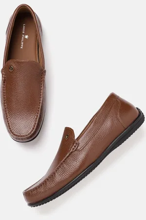 Louis Philippe Men Leather Formal Driving Shoes