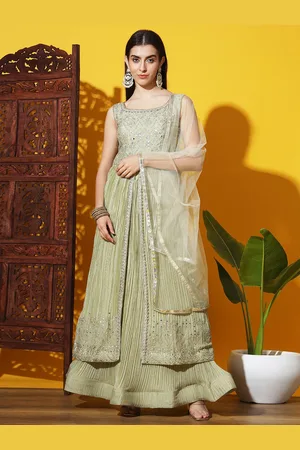 Chhabra 555 Embroidered Semi-Stitched Lehenga & Blouse With Dupatta