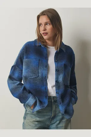 Happiness istanbul Women Solid Longline Tailored Jacket