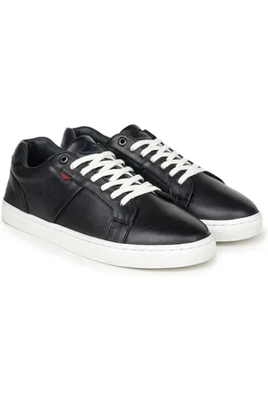 Lee Men Leather Lace-Ups Sneakers