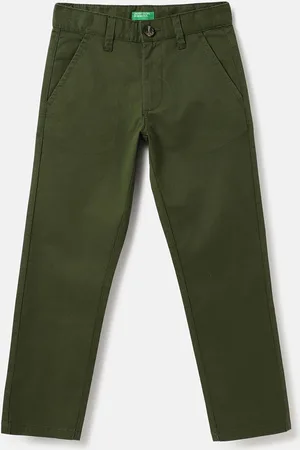 Benetton Boys Mid-Rise Chinos