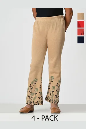 BAESD Girls Pack Of 5 Printed Palazzos