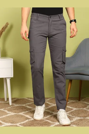 FUBAR Men Slim Fit Cargos Trousers
