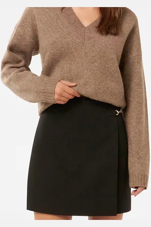 Forever New A-Line Mini Wrap Skirt