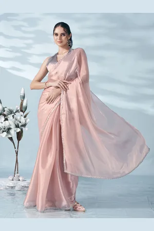 Tikhi Imli Sequinned Satin Saree