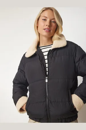 Happiness istanbul Women Solid Puffer Jacket