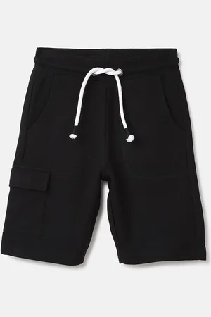 Benetton Boys Mid-Rise Regular Fit Cargo Styles Shorts