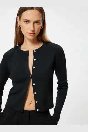 Koton Women Ribbed Cardigan