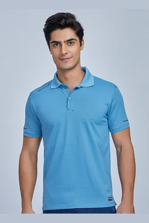 SPORT SUN Men Dri-FIT Solid Polo Collar T-Shirt