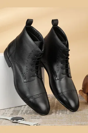 Teakwood Leathers Men Leather Casual Heeled Regular Boots