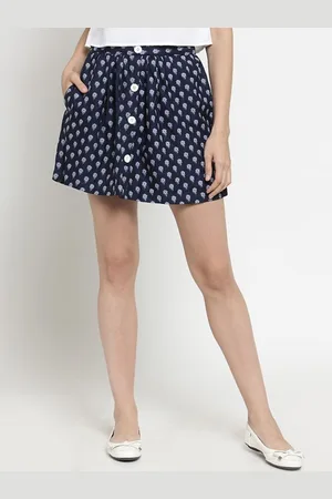Sera Women Floral Printed Flared Mini Skirts