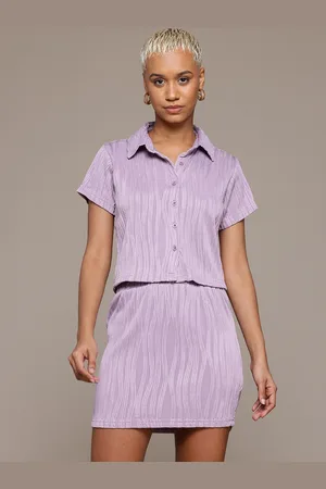 Roadster The Lifestyle Co. Plisse Co-ord Set