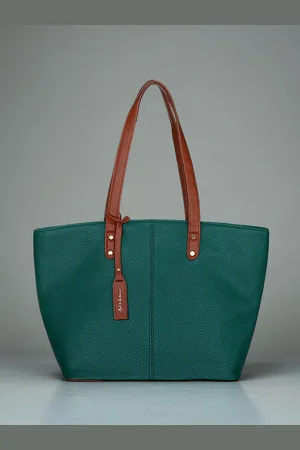 Mast & Harbour PU Oversized Shopper Shoulder Bag with Tasselled