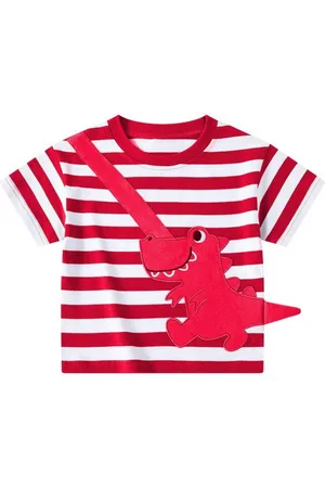 Stylecast Kids Striped Pockets T-shirt