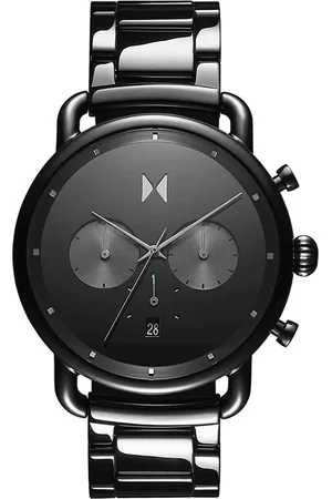 MVMT Men Blacktop Ceramic Analogue Chronograph Watch 28000235