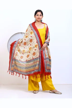 DEEBACO Ethnic Motifs Printed Dupatta