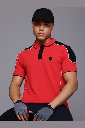 DUCATI Pure Cotton Polo Collar T-shirt