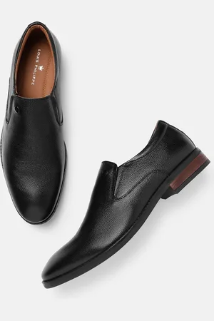Louis Philippe Men Leather Formal Slip-On Shoes