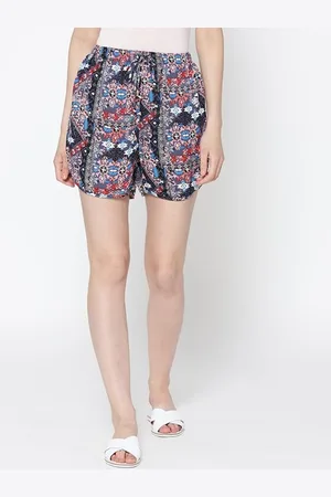 Sera Women Tribal Printed Loose Fit Shorts