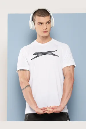 Slazenger Men Brand Logo Printed Ultra-Dry Running T-shirt