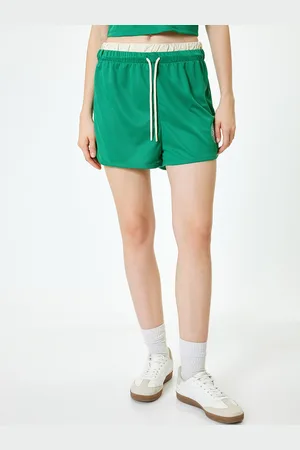 Koton Women High-Rise Relaxed Fit Shorts