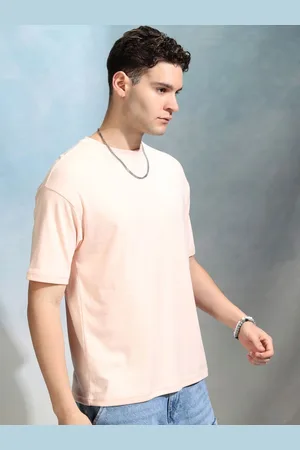 Highlander Men Solid Round Neck Cotton Relaxed Fit Sports T-Shirt