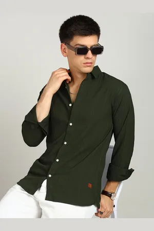 FUBAR Men Slim Fit Opaque Casual Shirt