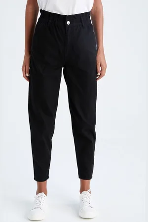 DeFacto Women High-Rise Pure Cotton Jeans