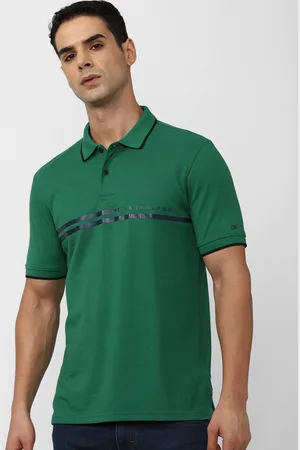 Peter England Men Printed Polo Collar T-shirt