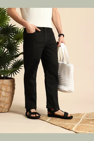 Mast & Harbour Men Straight Fit Stretchable Jeans