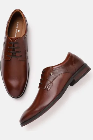 Louis Philippe Men Leather Formal Derbys