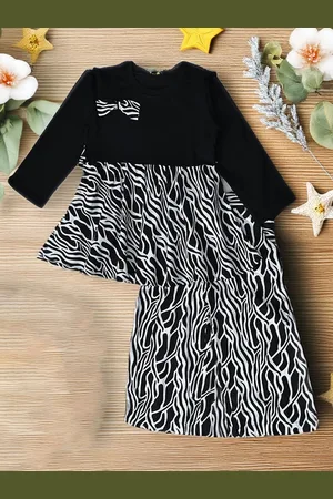 Bella Moda Girls Printed Top with Pyjamas