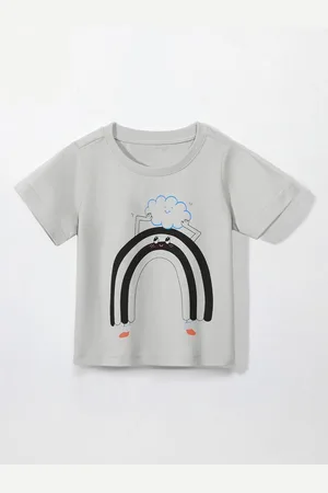 Stylecast Girls Printed Extended Sleeves T-shirt