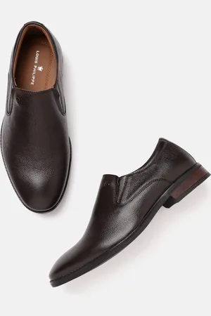 Louis Philippe Men Leather Formal Slip On Shoes