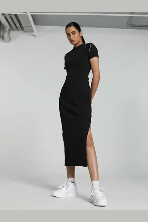 PUMA Cotton Sheath Midi Dress