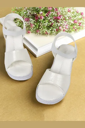BAESD Girls Solid Wedge Heel Sandals