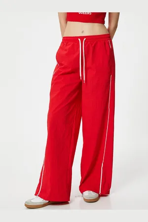 Koton Women Mid-Rise Regular Fit Bootcut Trousers