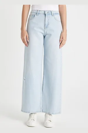 DeFacto Women Wide Leg High-Rise Cotton Jeans