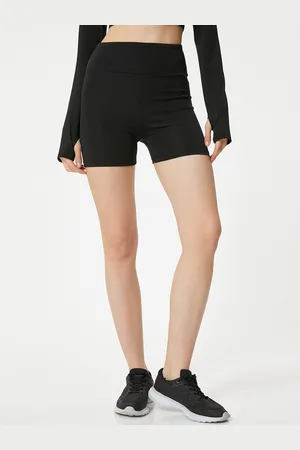 Koton Women High-Rise Above Knee-Length Tights