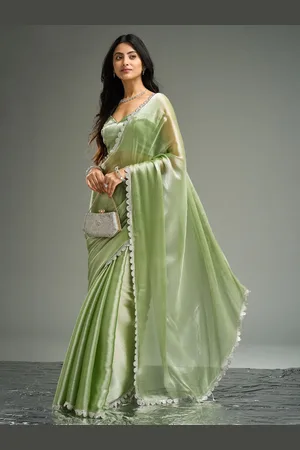 kasee Embellished Silk Blend Saree