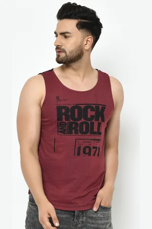 Rigo Men Printed Cotton Innerwear Vests
