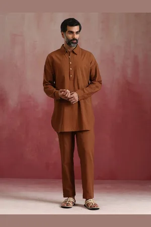 trueBrowns Men Cotton Co-ord set