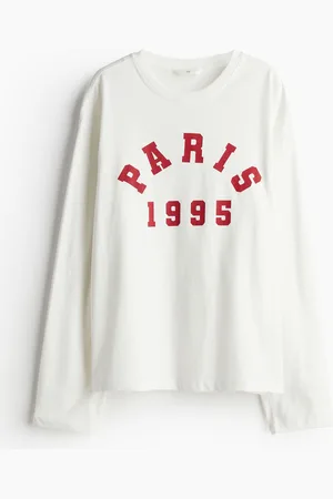 H&M Women Long-Sleeved Jersey Casual Top